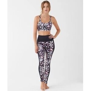Splendid Activewear Watercolor Floral High Rise Leggings​​
